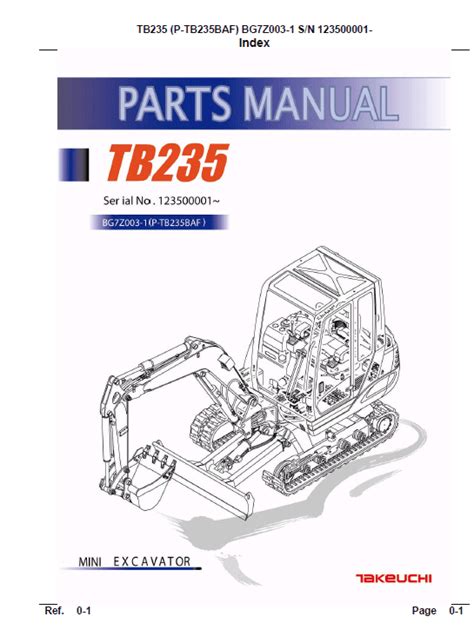 takeuchi tb235 owners manual